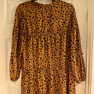 Leopard print dress
